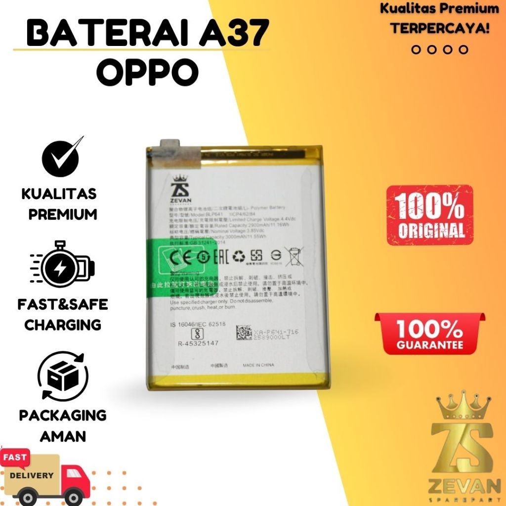 Baterai Oppo A37