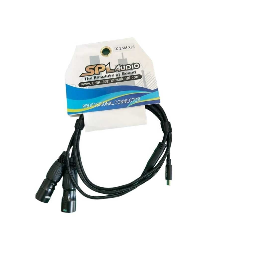 SPL Audio Connector usb Type C to XLR 1.5 meter