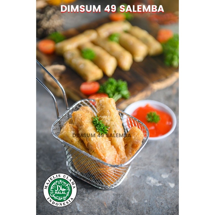 

DIMSUM LUMPIA ISI 20PCS/ HALAL/ FROZENFOOD