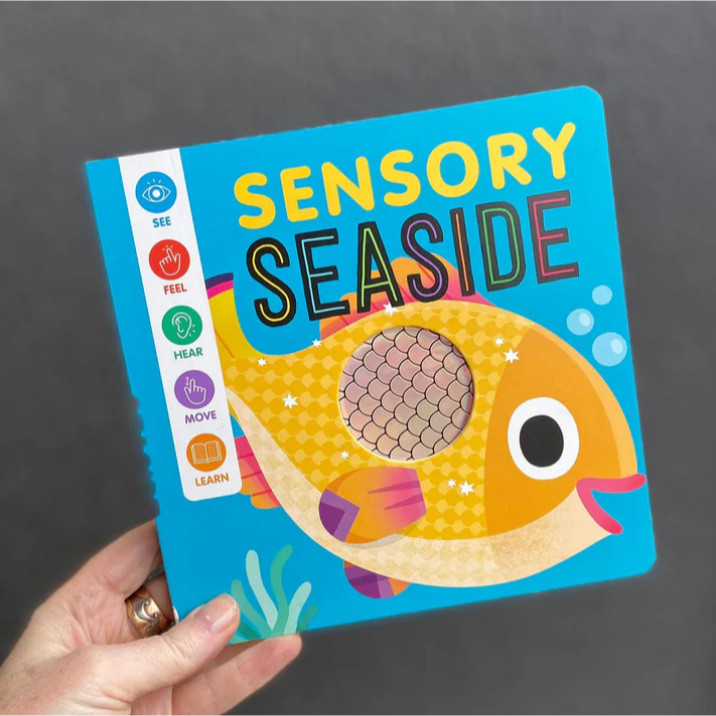 

LittleBookLand Buku Sensory Seaside / Buku Interaktivitas / Buku Tekstur