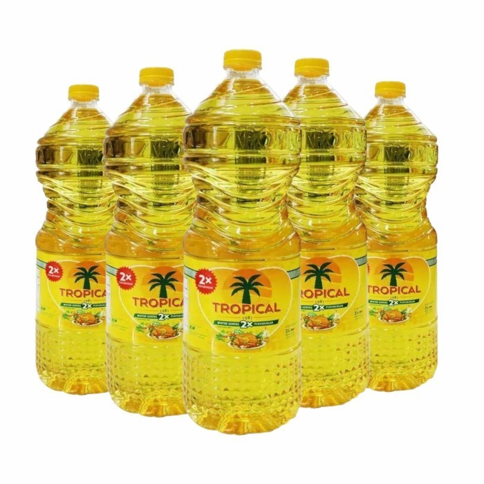 

New Minyak Goreng Tropical 2 L (1 Krat/ isi 6 Botol) Pengiriman Instan/ SamdayPremium