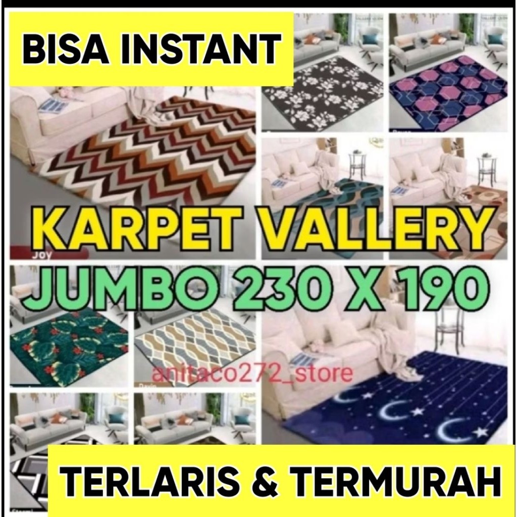 KARPET VALLERY QUINCY JUMBO (230X190), KARPET MALAYSIA
