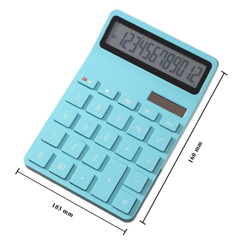 

Kalkulator Matematika 12 Digit Layar Lebar Big Display/Calculator Digital Panel Surya Hemat Energi