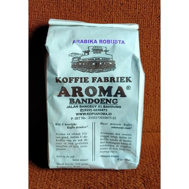 

JAMIN MURAH !!!KOPI ARABICA / ROBUSTA 250 gr - AROMA BANDUNG Fresh Asli Bubuk Giling Halus /Medium /Kasar /Biji - Indonesia Coffee - Tokomart Shop(BISA LANGSUNG ORDER)