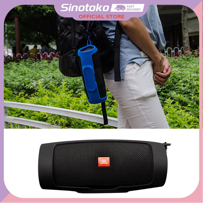 Casing Silikon Pelindung Untuk Stereo Bluetooth JBL Charge4/5 | Anti-jatuh dan goresan Silicone Case