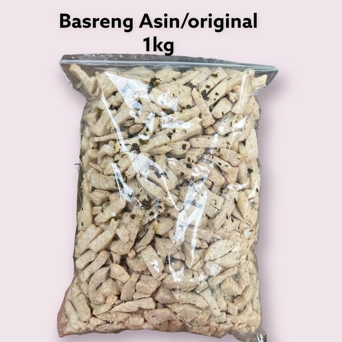 

Basreng Asin gurih daun jeruk 1kg food Snack