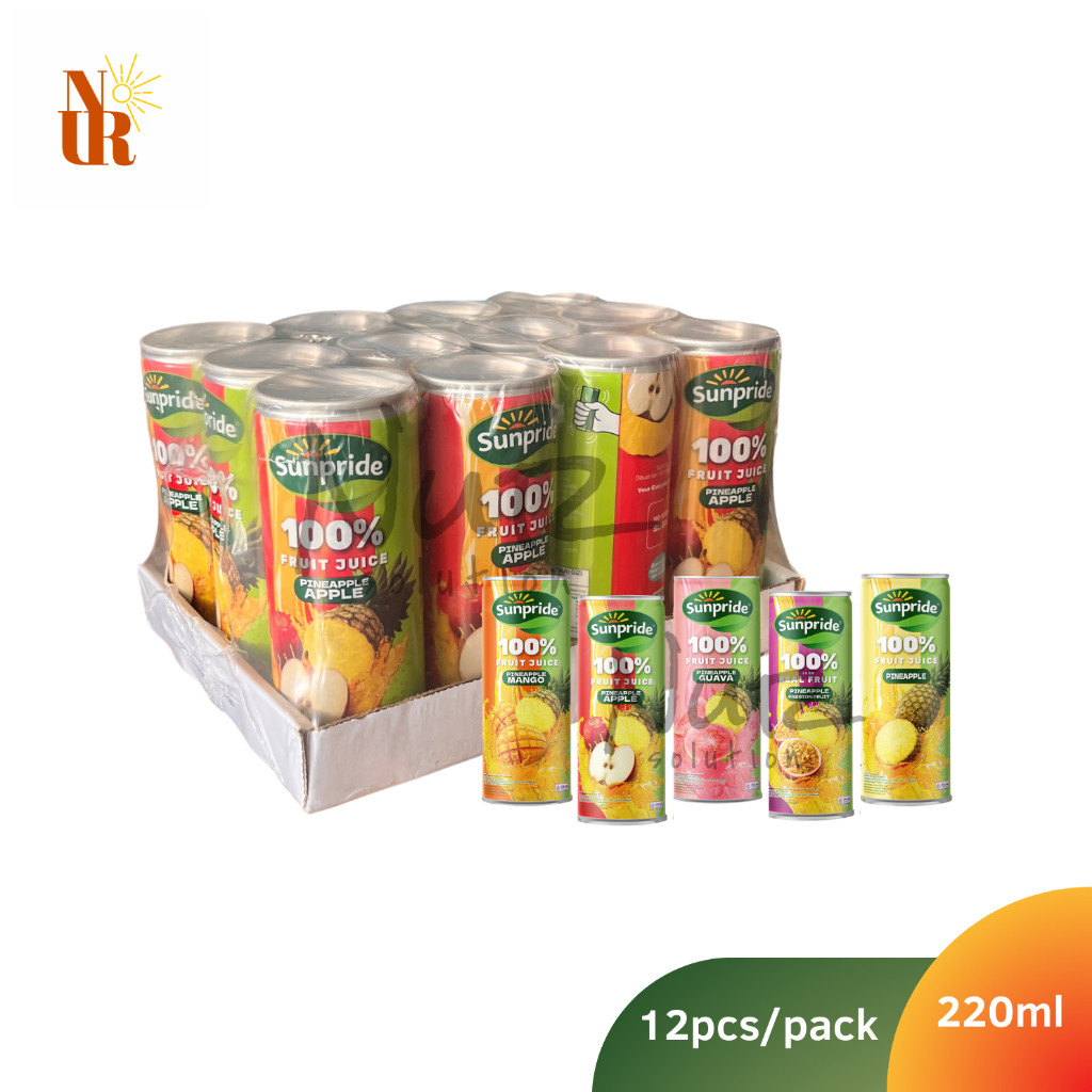 

Sunpride Juice RTD Pineapple 220ml x 12pcs (Shrink/Wrap) / Ready to Drink