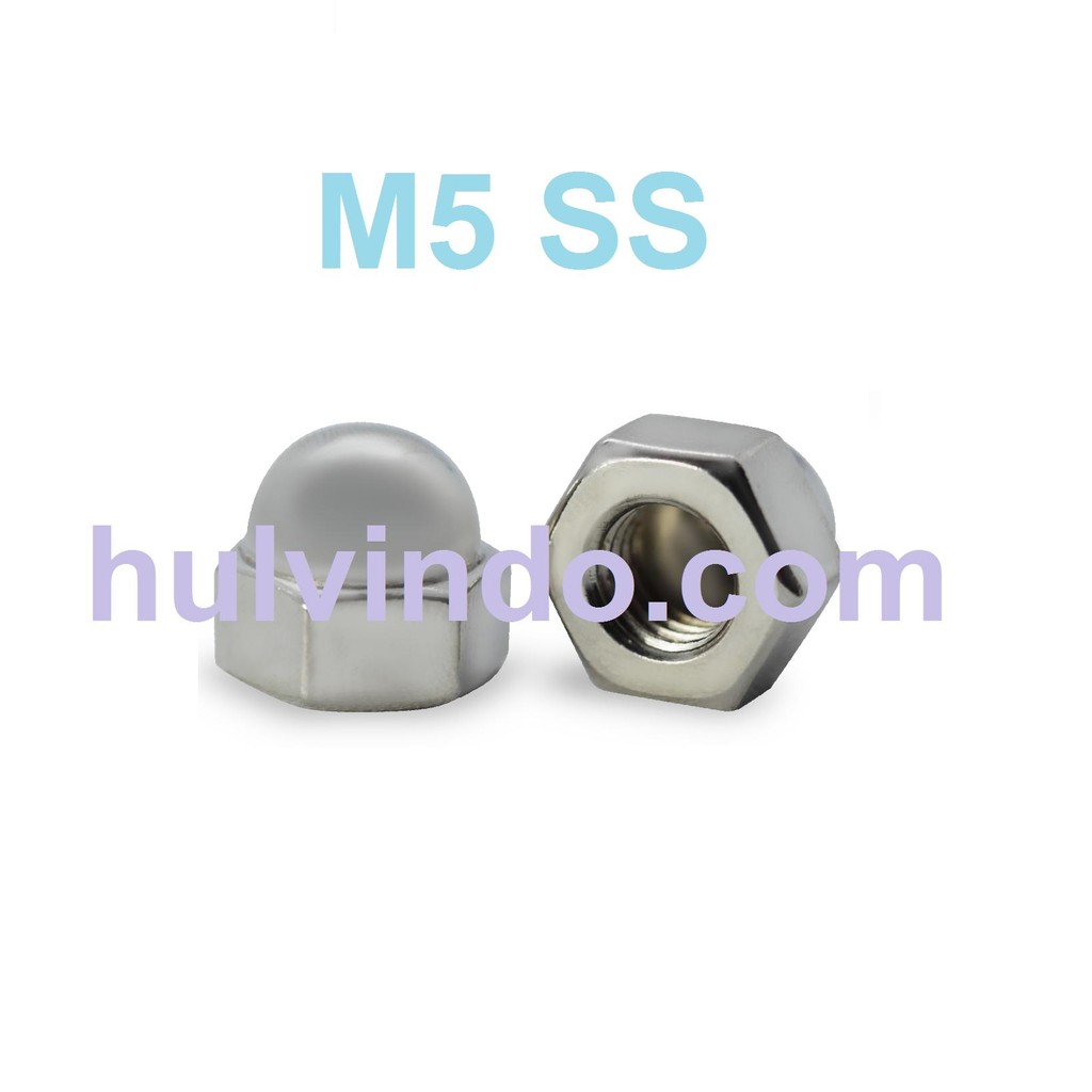 MUR TOPI / CAP NUT STAINLESS STEEL M5