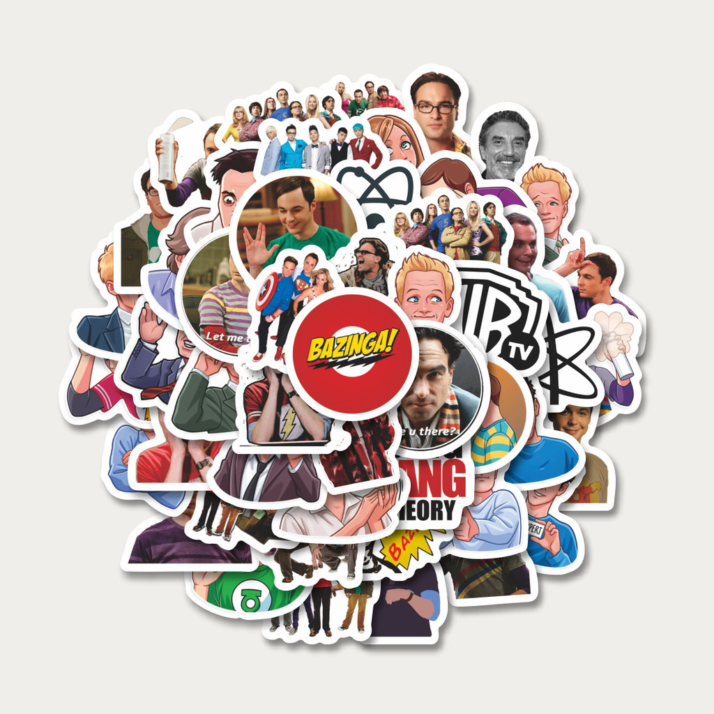 

Sticker Pack Stiker The Big Bang Theory | Sticker TUMBLR | Stiker LAPTOP KOPER HELM