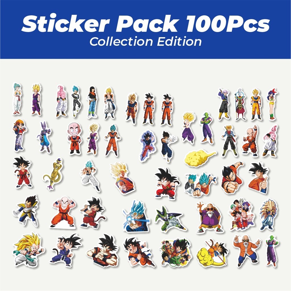 

Hot Sticker Dragon Ball Sticker Lucu Anti Air Stikers Berperekat Waterproof Sticker Decal Buat Motor Helm Buku Journal Koper Casing HP Laptop Botol Minum