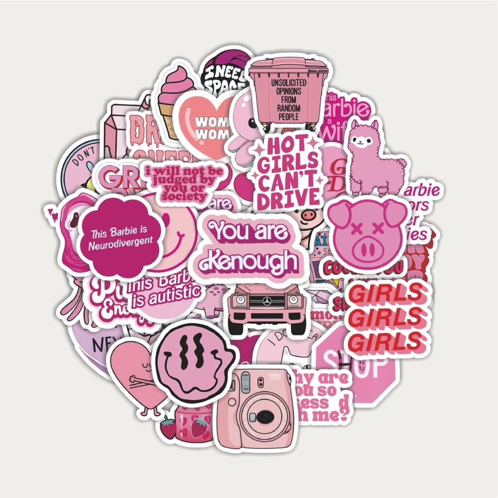 

Sticker Pack Stiker Pink Aesthetic Pinterest V2 | Sticker TUMBLR | Stiker LAPTOP KOPER HELM
