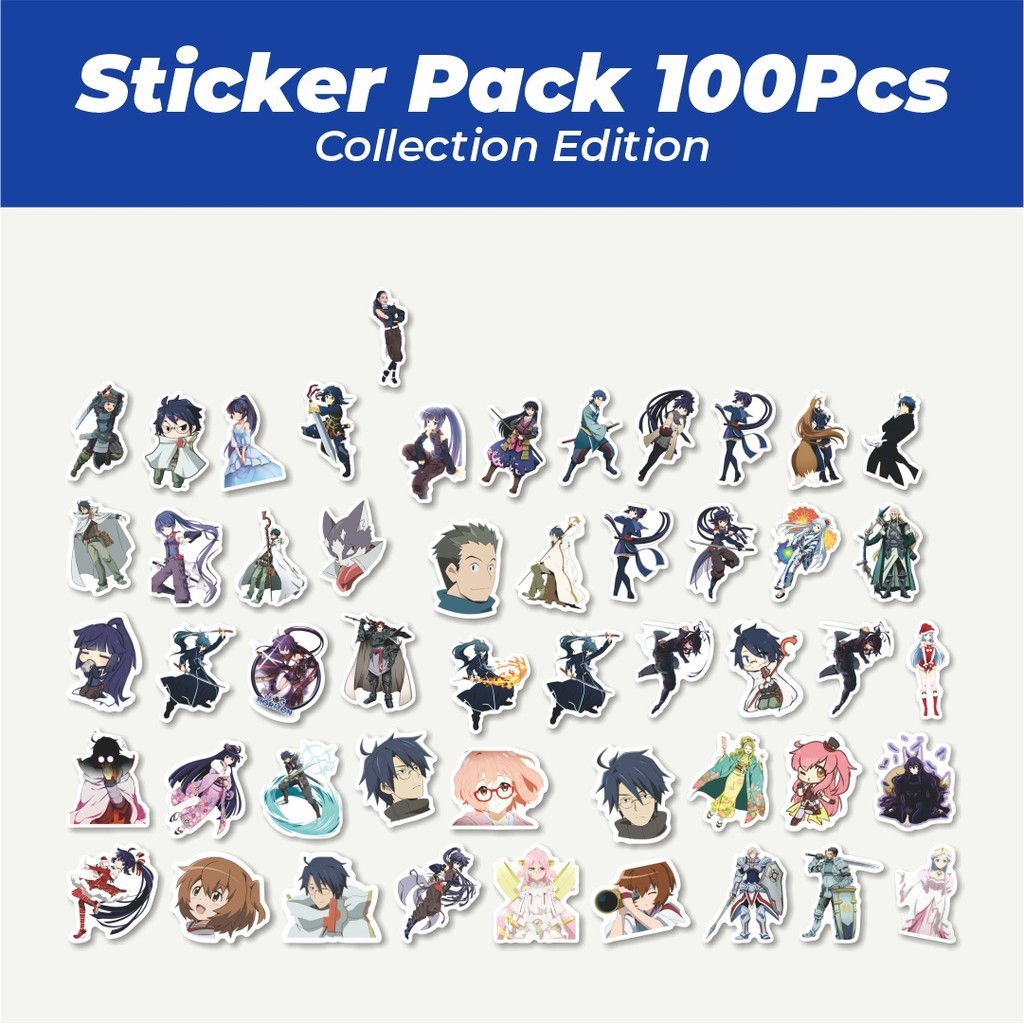 

Hot Sticker Log Horizon Sticker Lucu Anti Air Stikers Berperekat Waterproof Sticker Decal Buat Motor Helm Buku Journal Koper Casing HP Laptop Botol Minum