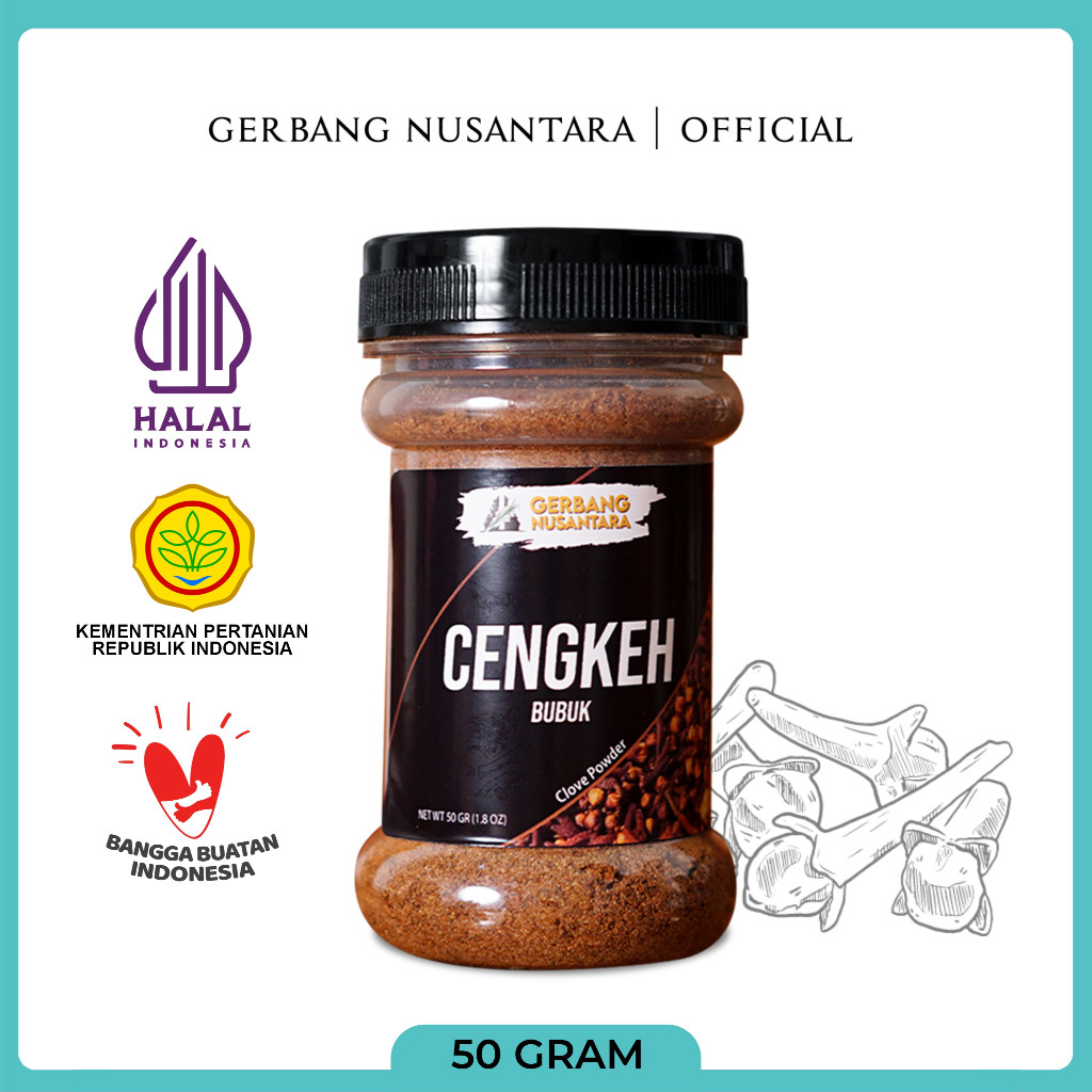 

Gerbang Nusantara - Cengkeh Bubuk Bumbu Masak Dapur Rempah 50gr