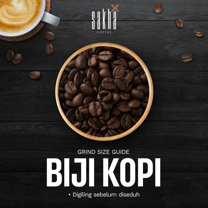 

BIJI KOPI ARABICA BRAZIL 200gr Espresso Coffe Based By Sakha Coffee Roastery - Biji Kopi