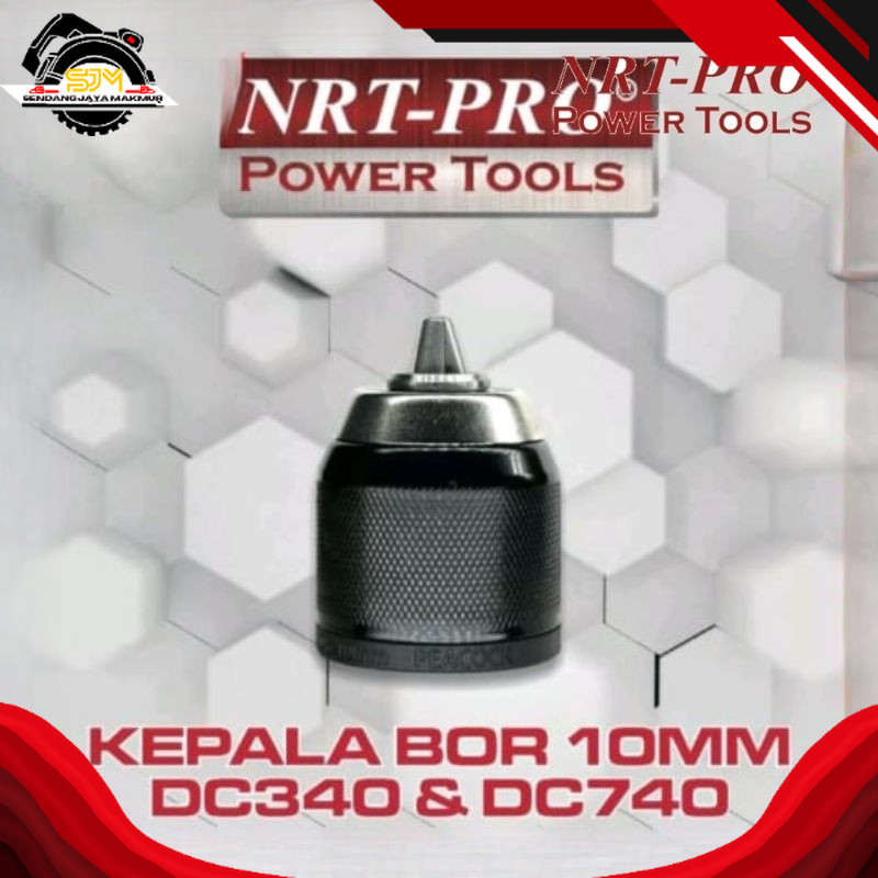 KEPALA BOR CORDLESS / KEPALA BOR BATERAI 340 & 740 NRT-PRO PACKING DUS