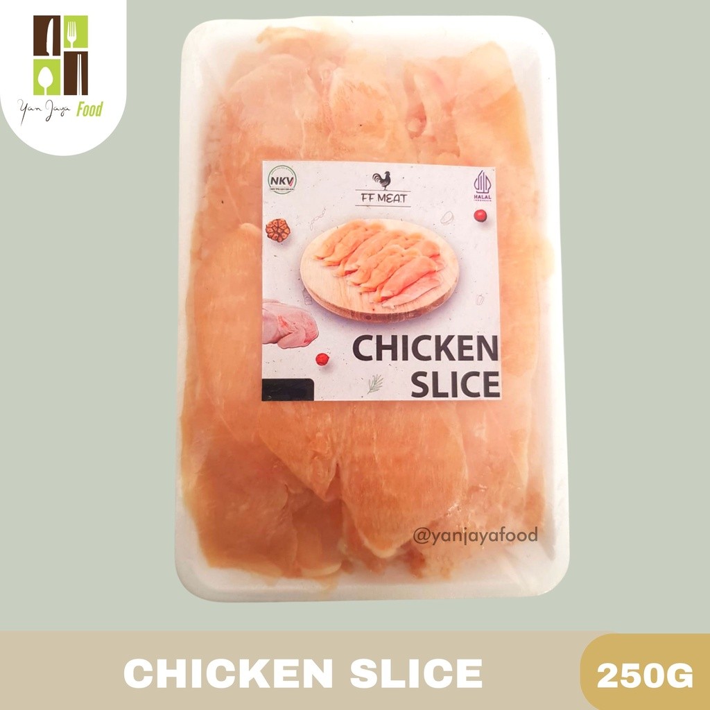 

Chicken Slice/ Ayam Iris/ Torisuki /Dakgalbi/ Bersih Tanpa Tulang & Kulit 250g/500g