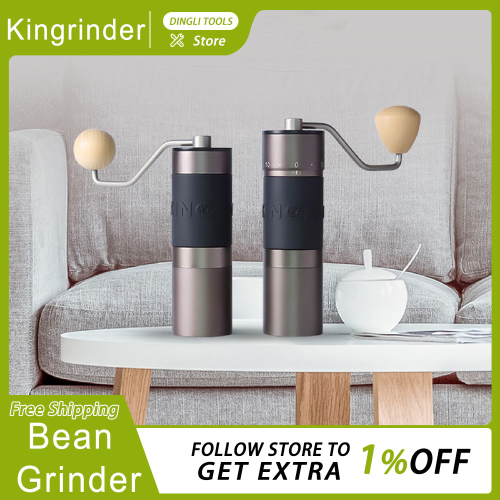 Kingrinder K0 K1 K2 K4 K6 Coffee Bean Hand Grinder Pour Over Coffee Hand Mill Portable Customized Me