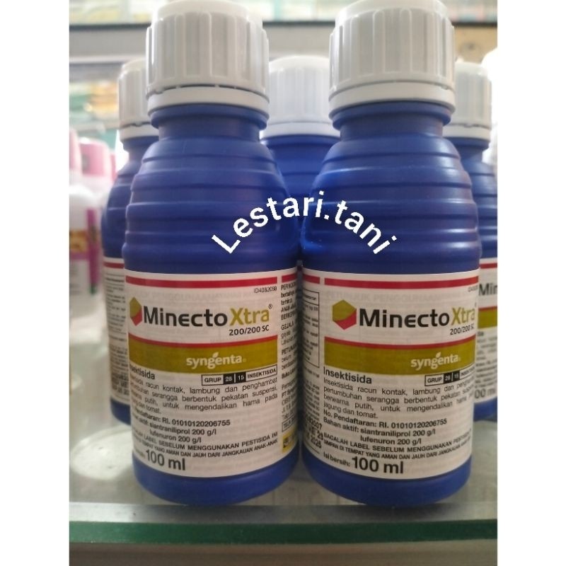 MinectoXtra 200/200 SC(100 ml) insektisida pembasmi hama ulat grayak,pengorok daun dll