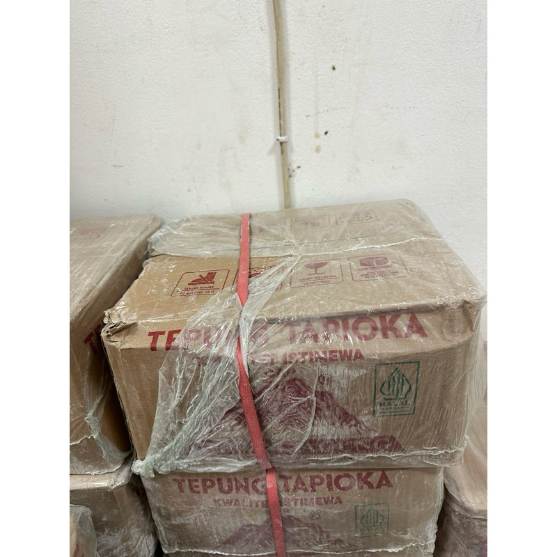 

New Tepung Tapioka Sagu Kemasan CAP GUNUNG AGUNG 1 Dus Isi 20 BungkusPremium