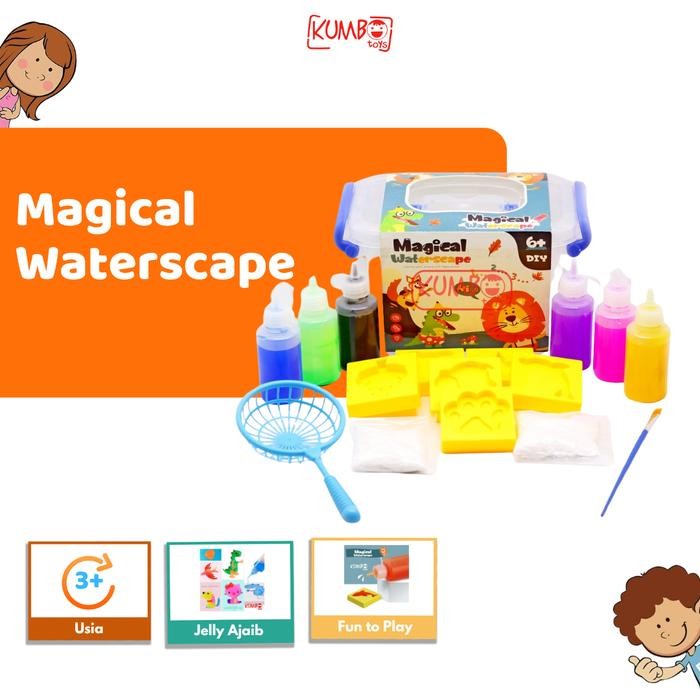 MAINAN EDUKASI DIY MAGICAL WATERSCAPE PRAKARYA ANAK - 13 pcs, Magical Waterscape
