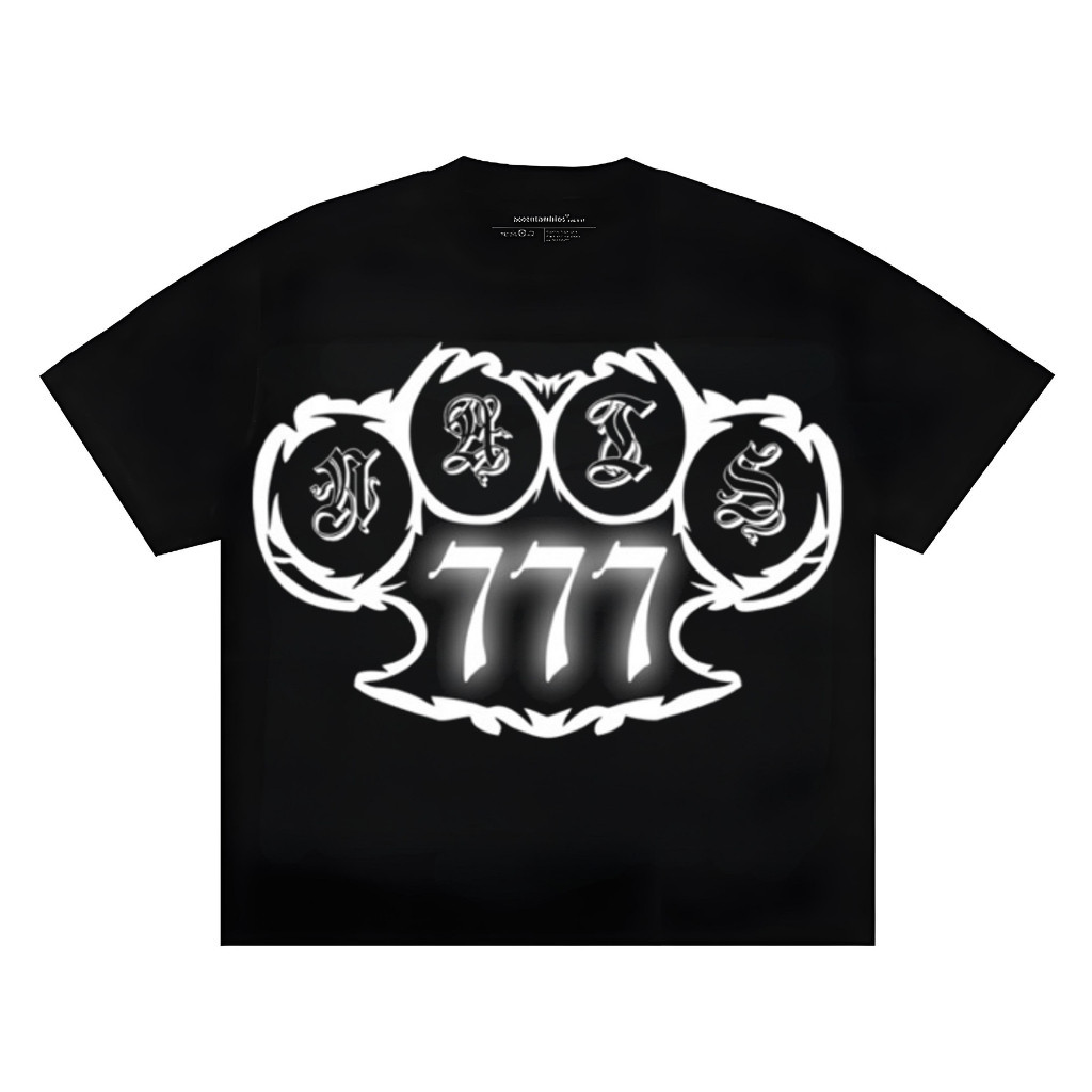 OKEI| Oversized T-Shirt | SEVEN NUMBERS Reflektif MENYALA | Cotton Combed 24s Nyaman Dipakai Cut Box