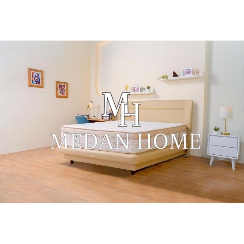 [MEDANHOME] Springbed Ocean WALTZ - Spring Bed - Uk 180x200 -Bonus 2bantal 2guling - Fullset Ori -18
