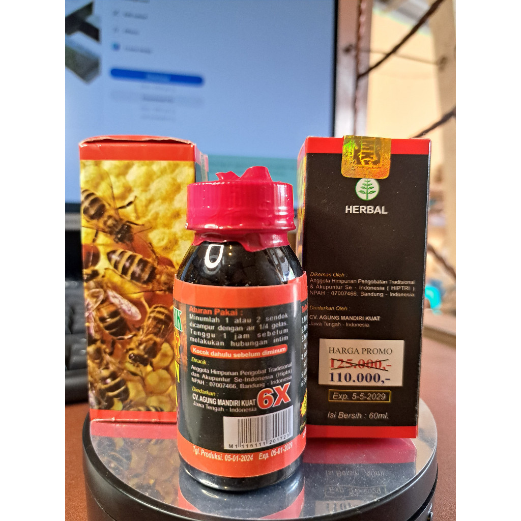 

(16) madu PERAWATAN UNTUK PRA WANTA isi 60ml