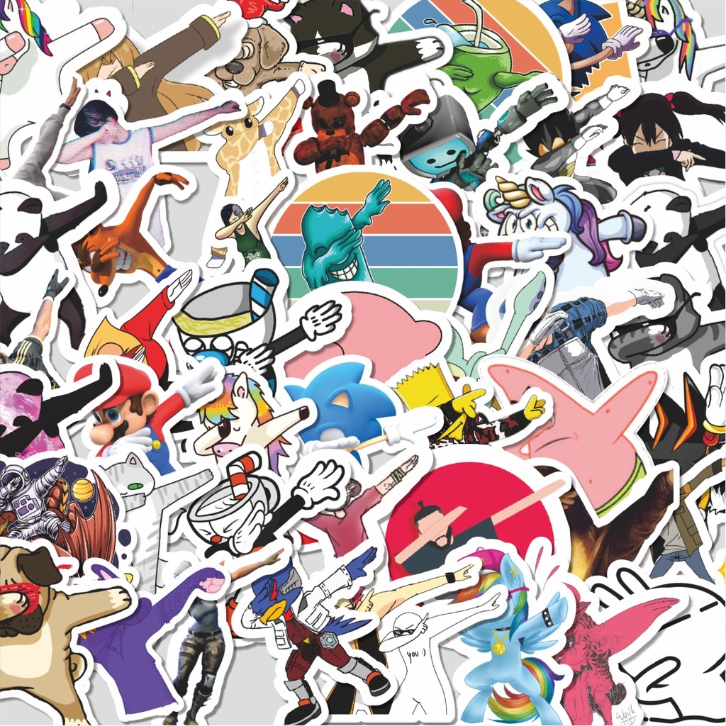 

Stiker Cutting Pack Stiker Play Cool Series 01 HipHop Isi 100Pcs Series Aesthetic Lucu Keren Untuk Koper Bahan Vynil