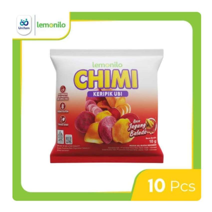 

Chimi keripik ubi rasa balado [10pcsx12,5g]