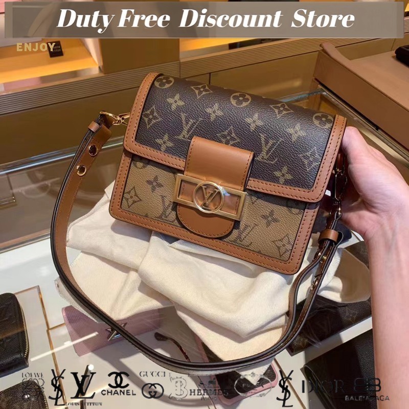 Tas Wanita Louis Vuitton / LOUIS VUITTON LV Daphne Tas Bahu Tunggal Klasik Mini M45959 Garansi Dua T