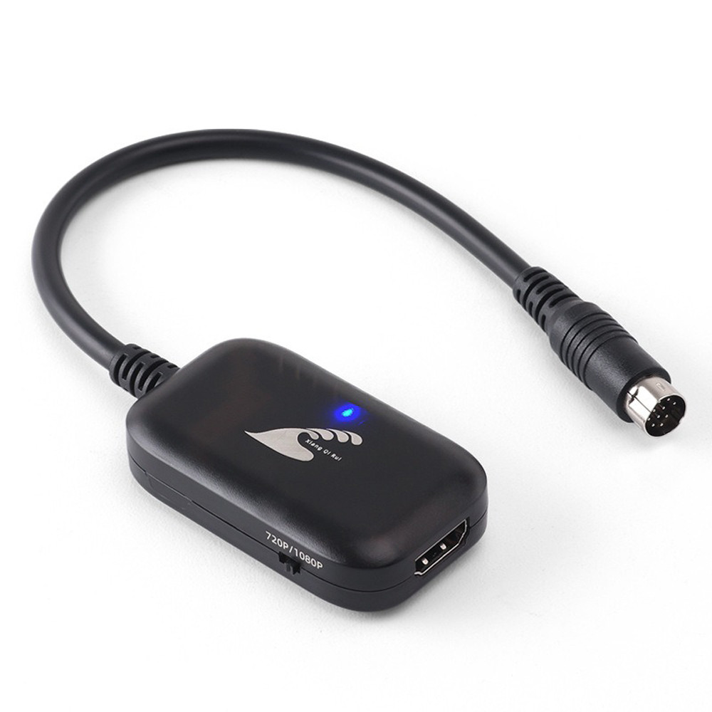 For sega Saturn to HDMI-Compatible Converter Cable HDTV Monitor Display Adapter for SS game HD 720P/