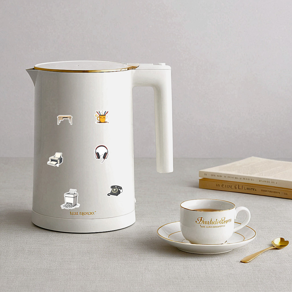 

35pcs-100pcs Decals whimsical Desk Item Stickers Decals Technology Decals Office Stickers for Laptop Motorcycle Luggage Phone