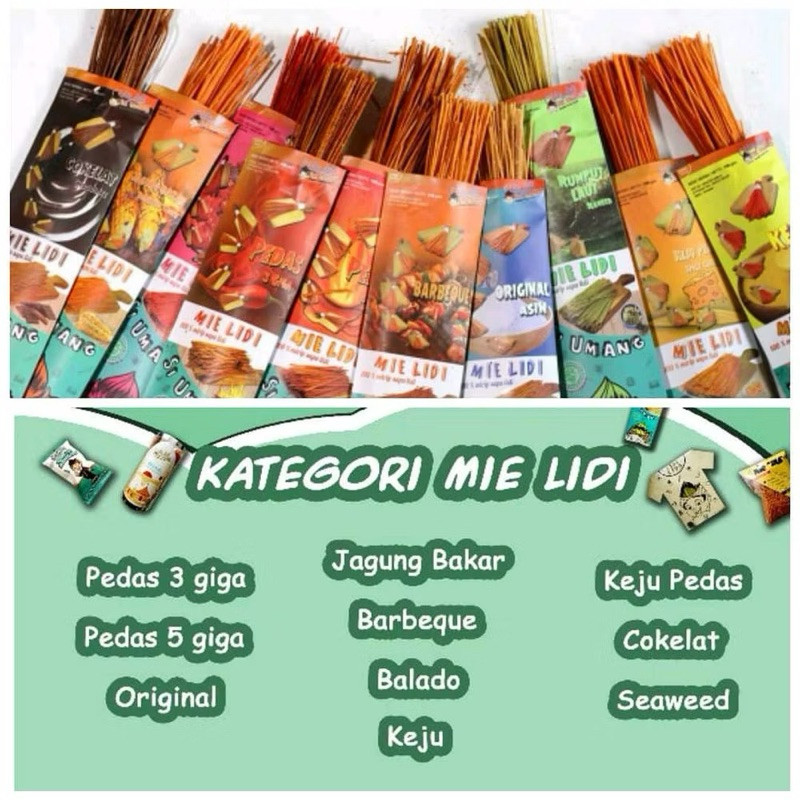 

Valencia • Mie Lidi Si Umang 130GR