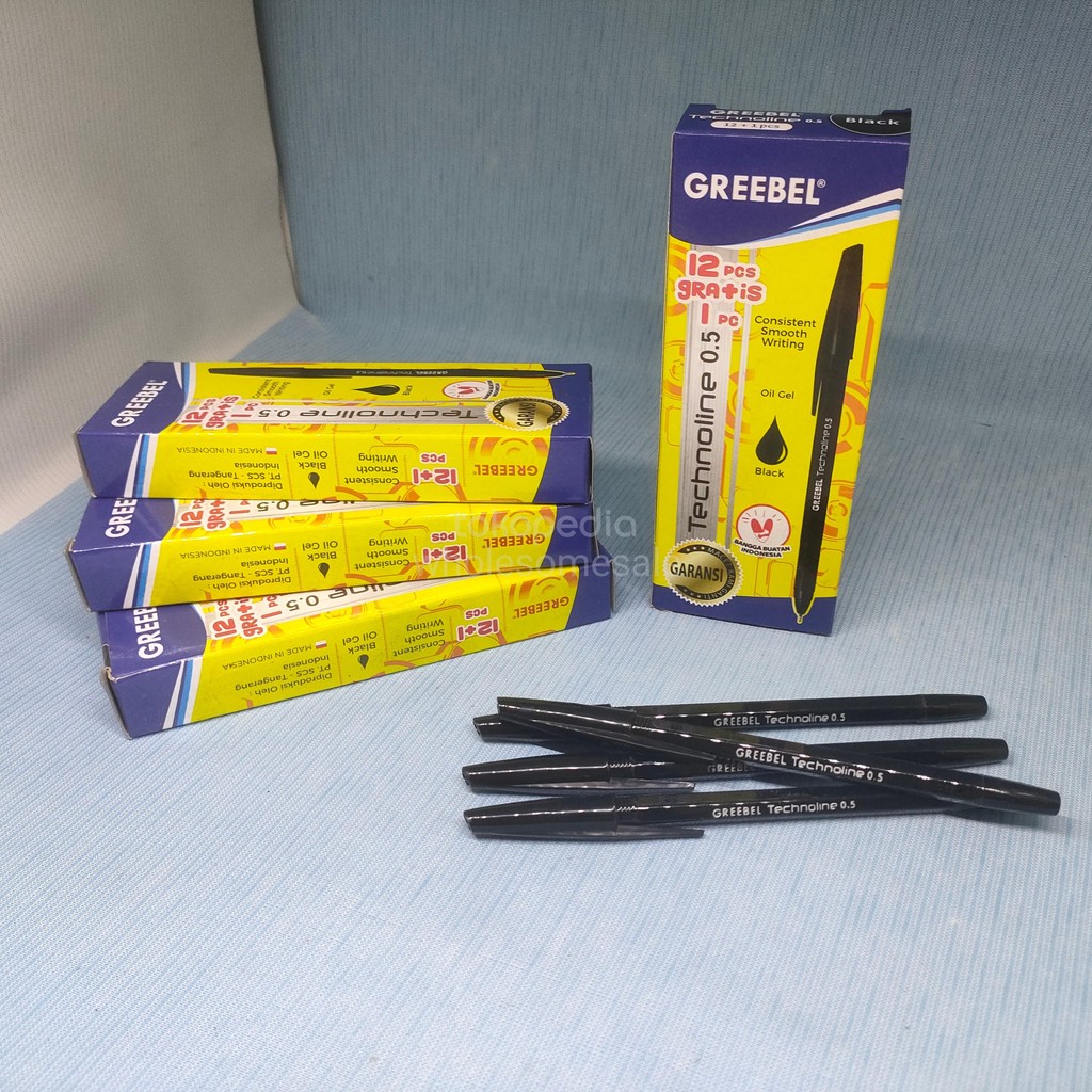 

Pulpen/Bolpen Greebel Technoline 0,5 black