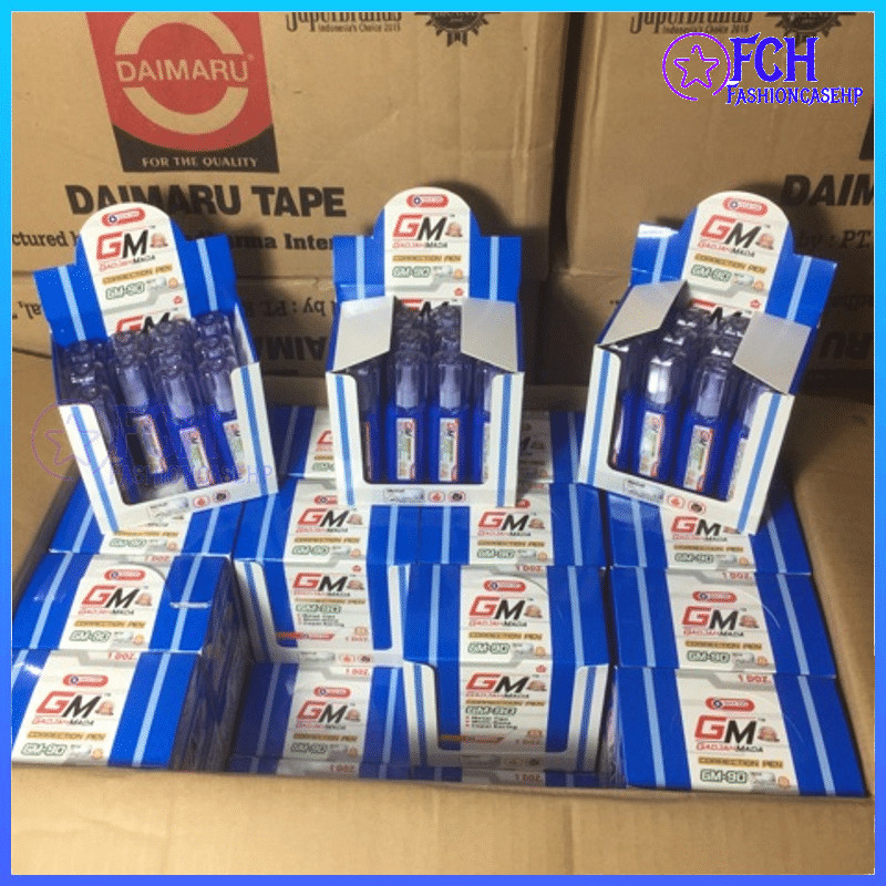 

FCH GROSIR Correction pen / tipe ex/ tip ex gajah mada tip x