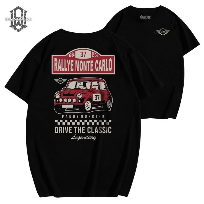 [COD] Blandwire Kaos Pria Branded T-Shirt Mini Cooper Original | Kaos Mobil Mini Cooper Original | K