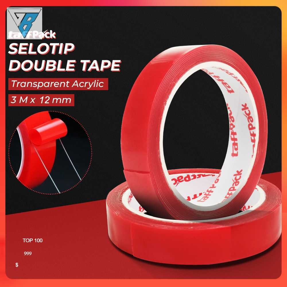 

Selotip Double Tape Transparent Acrylic 3M - HL878 - TaffPACK