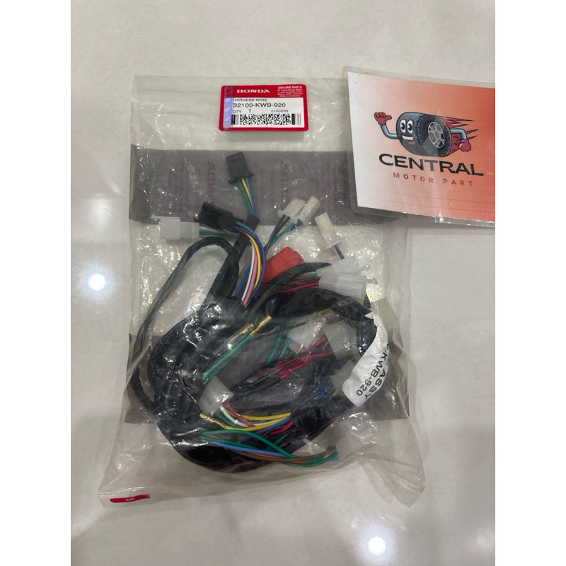 32100-KWB-920 Harness Wire Kabel Body Honda Blade 110 Karbu Old Lama Original