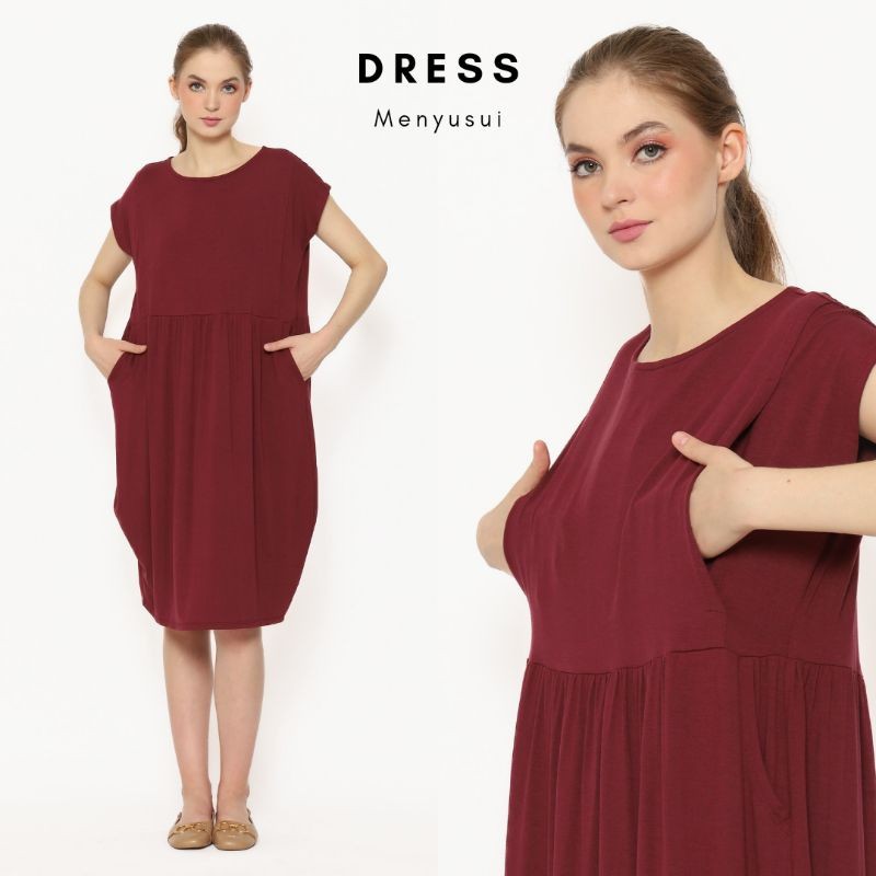 Baju Hamil - Dress Hamil - Dress Busui Kekinian - Happymomma