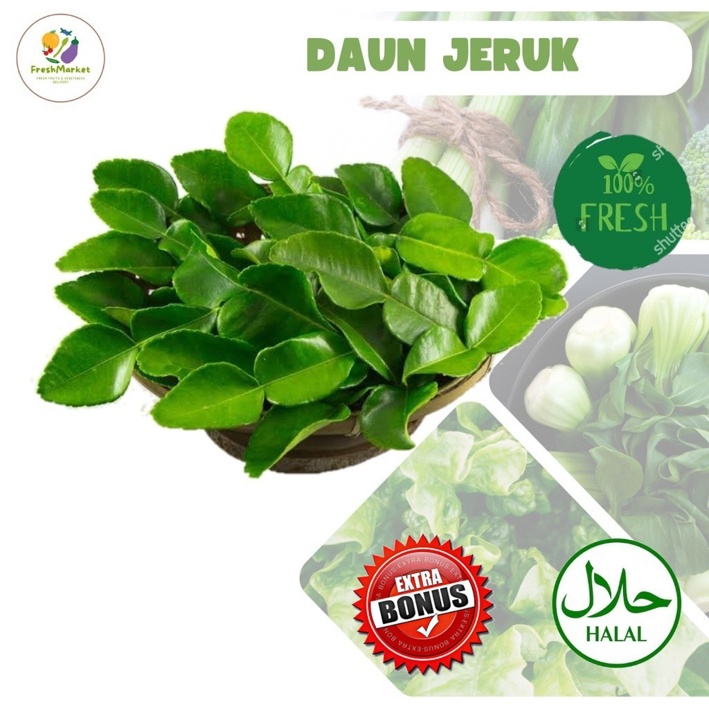 

Daun Jeruk Segar 1 Pack Sayurinstant