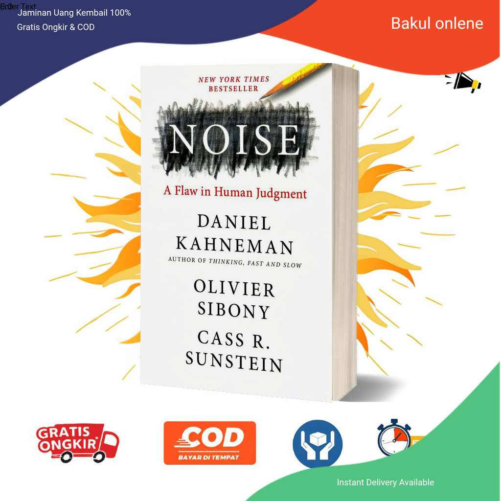 Noise by Daniel Kahneman (English)