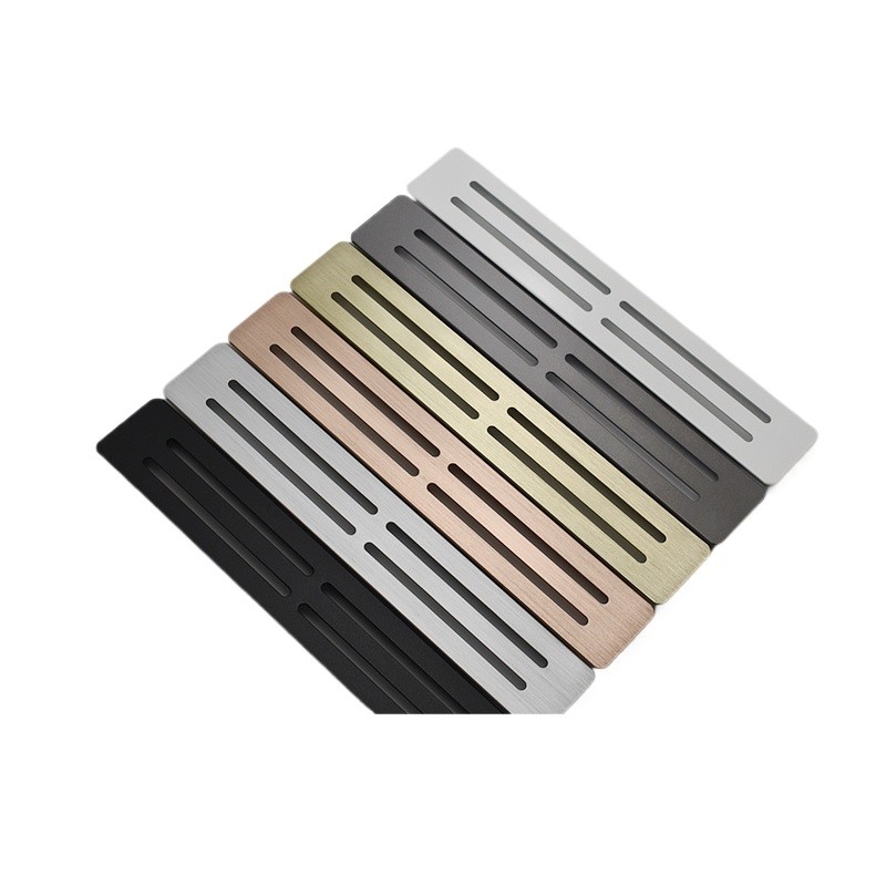 Aluminum Ventilation Grill Air Vent Cover Wardrobe Shoe Storage Cabinet 	Kitchen Cabinet RV Built-in