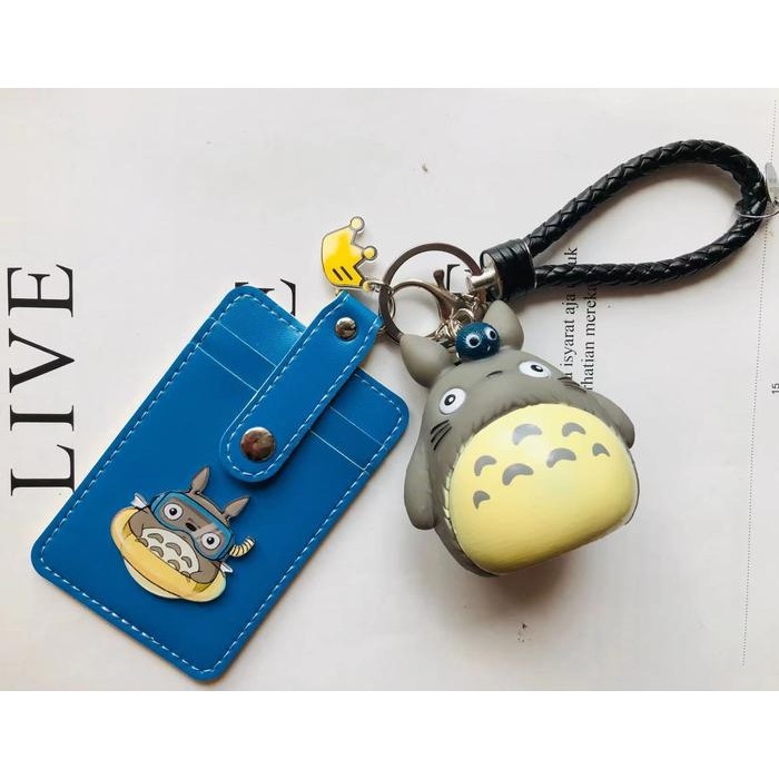 

ID card holder totoro/ gantungan kartu /lanyard/ name tag/tempat kartu - Biru