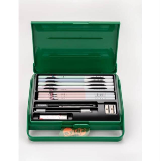 

Miya sketchbox (green and red)