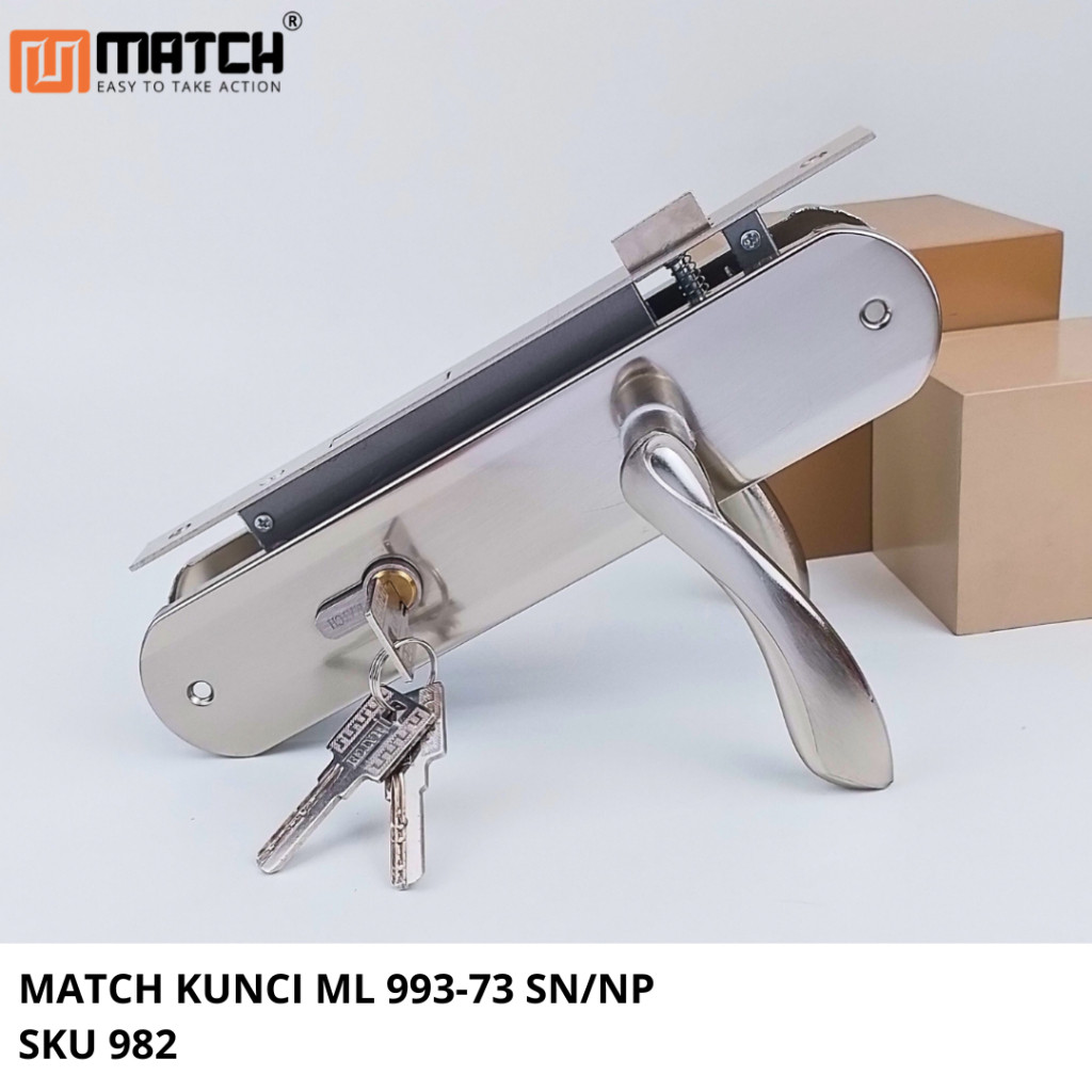Match Kunci Pintu Rumah Match I Set Kunci Pintu Kamar Size Besar 25cm I Gagang Pintu Rumah Besar