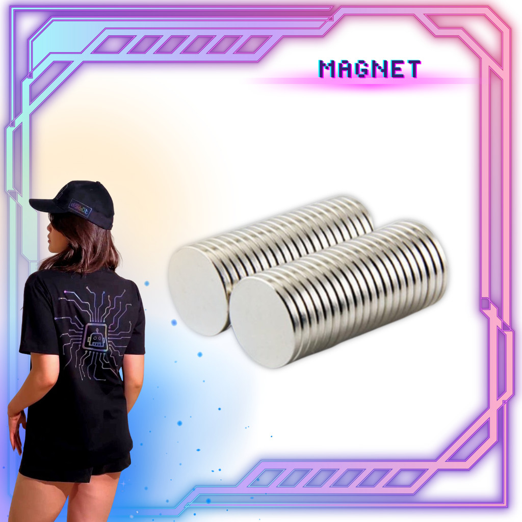 Strong Magnet Neodymium - N52 - Digibot Official