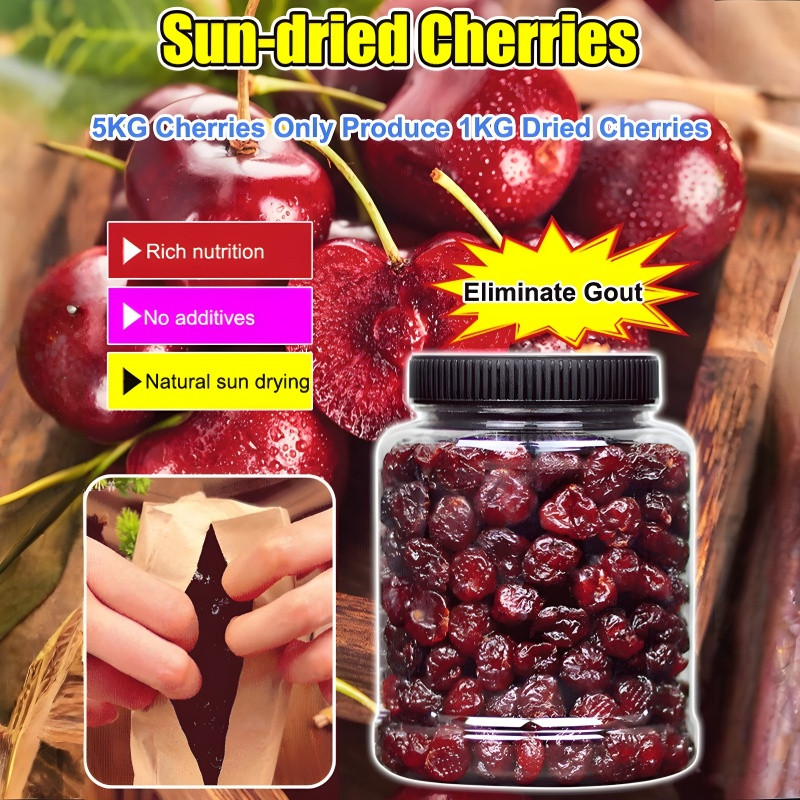 

❤️Beli 1 gratis 1❤️Ceri Kering Ceri Kering Alami Tanpa Tambahan Camilan Sehat Camilan Rendah Kalori untuk Diet Buah Kering Berkualitas