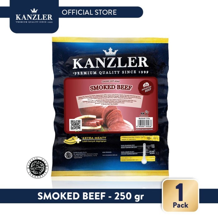 

KANZLER SMOKED BEEF 250GR