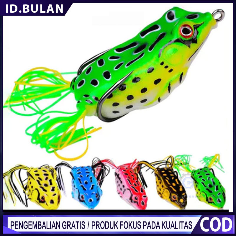 SOFT FROG LURE 4cm/5g Umpan Pancing Kodok Casting umpan pancing kodok kodokan katak soft lure castin