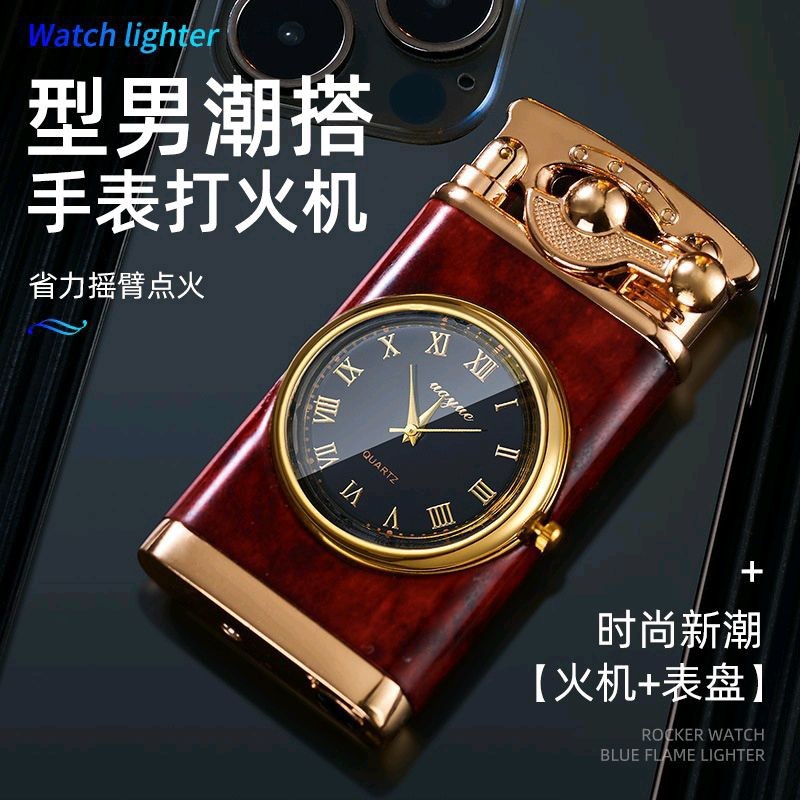 korek api Jam Premium lighter Korek Api Jam korek api Unik Keren cocok Buat Kado mancis korek [Biza 